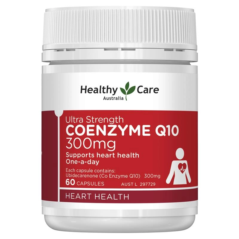 Healthy Care Ultra Strength CoEnzyme Q10 300mg 100 Capsules