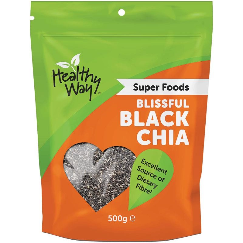 Healthy Way Blissful Black Chia Seed 500g