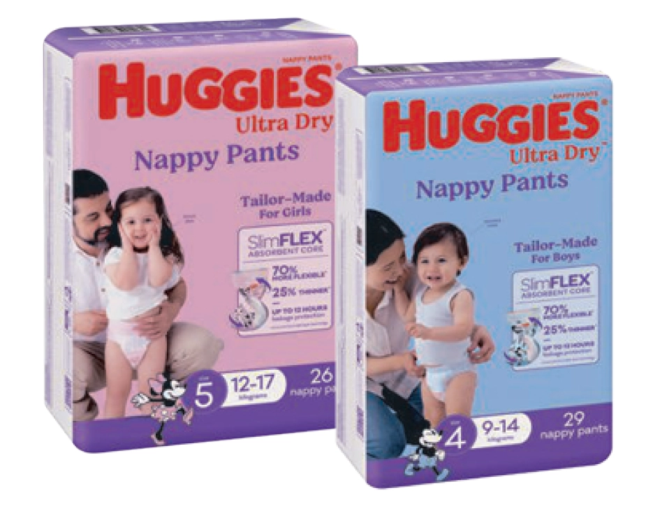 Huggies Ultra Dry Nappy Pants Assorted Variants