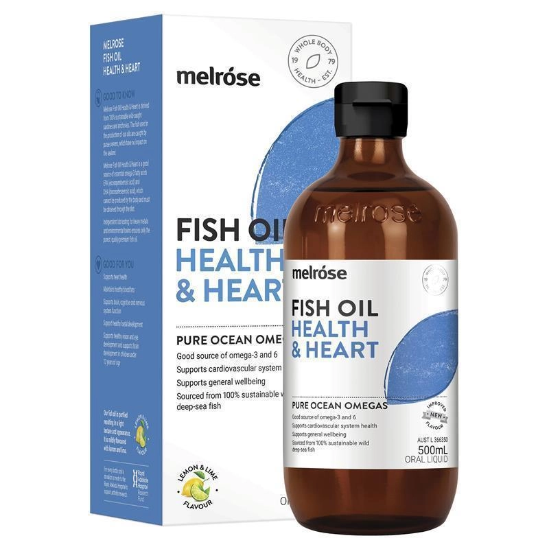 MELROSE FISH OIL HEALTH & HEART 500mL