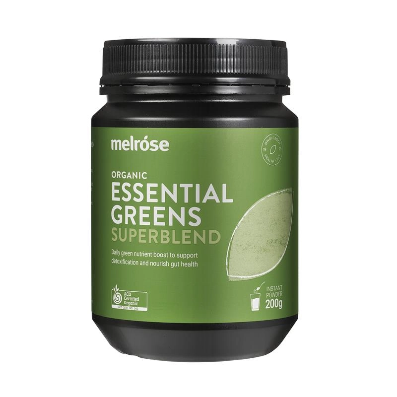 MELROSE ORGANIC ESSENTIAL GREENS 200g