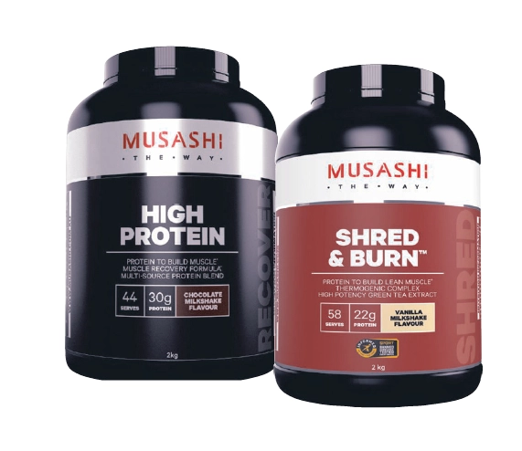 Musashi 2kg Range