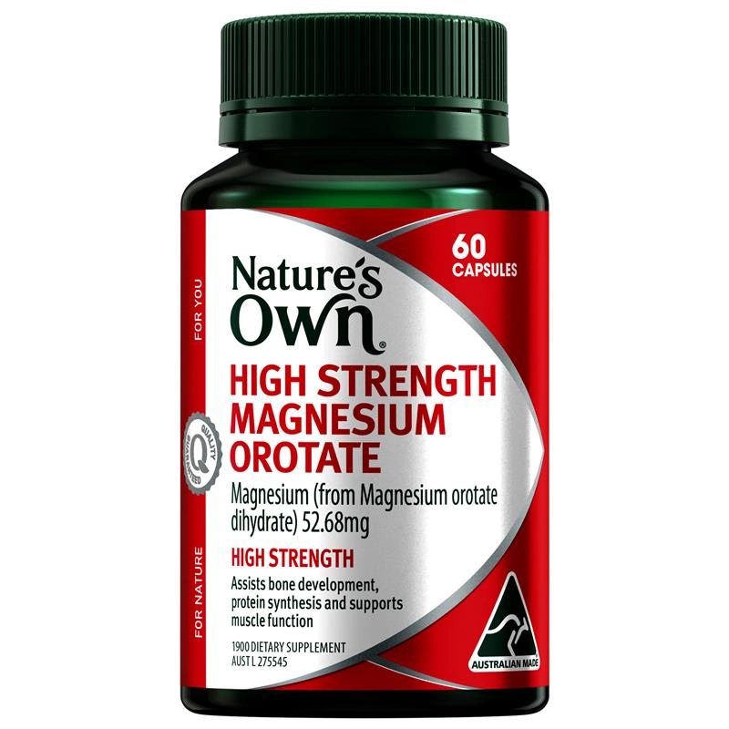 Nature’s Own High Strength Magnesium Orotate 60 Capsules