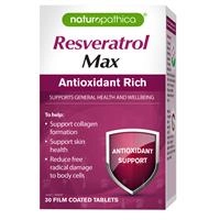 Naturopathica Resveratrol Max 30 Tablets