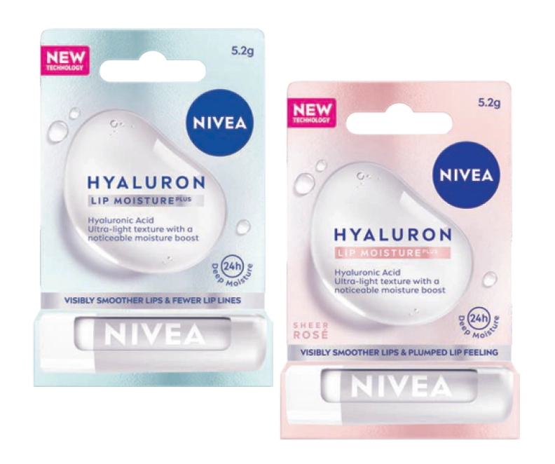 Nivea Hyaluron Lip Moisture Balm Assorted Variants