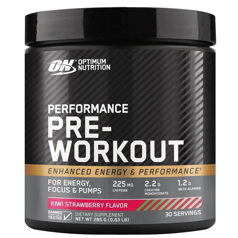 Optimum Nutrition Performance Preworkout Kiwi Strawberry 285g