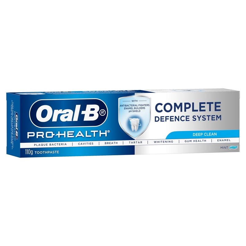 Oral-B Complete Defence System Deep Clean Toothpaste 110g