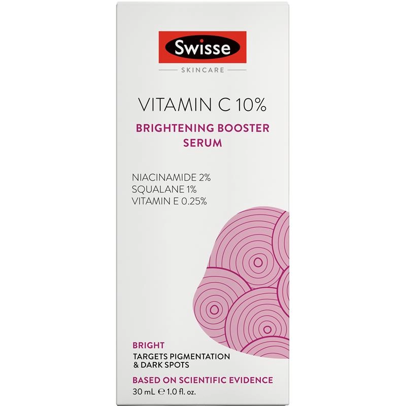 Swisse Beauty Vitamin C 10% Brightening Booster Serum 30ml