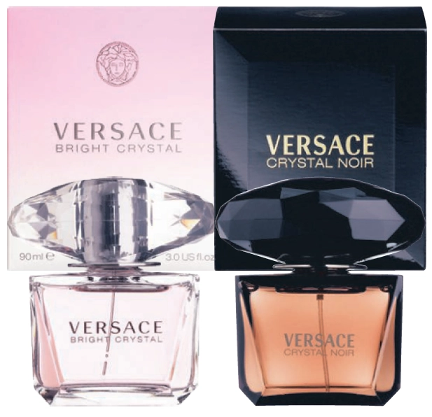 Versace Bright Crystal or Crystal Noir 90ml edt