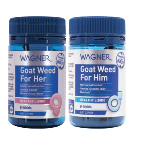 Wagner Goat Weed For Her or Him 50 Tablets