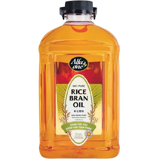 Alfa One Rice Bran Oil 4 Litre