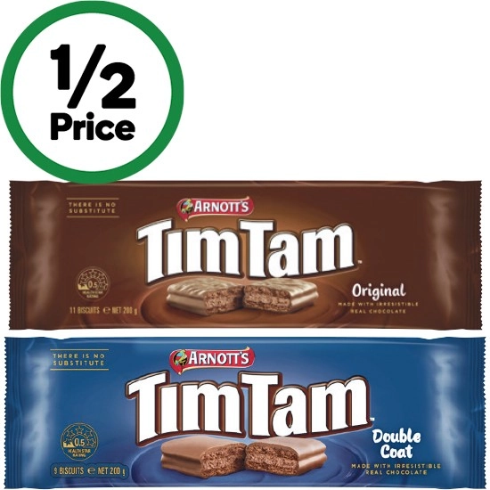 Arnott’s Tim Tam 160-200g