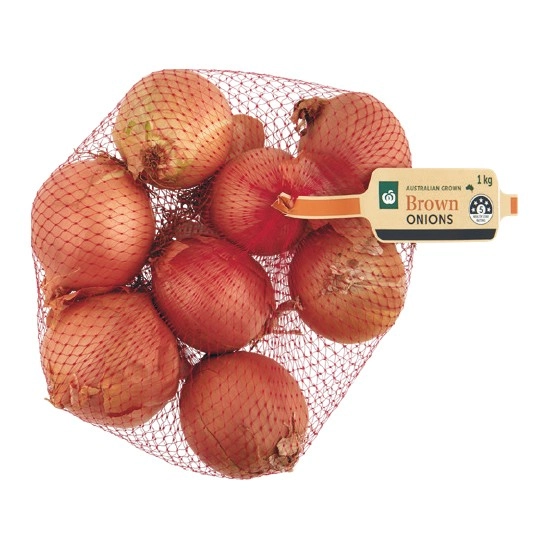 Australian Brown Onions 1 kg Pack