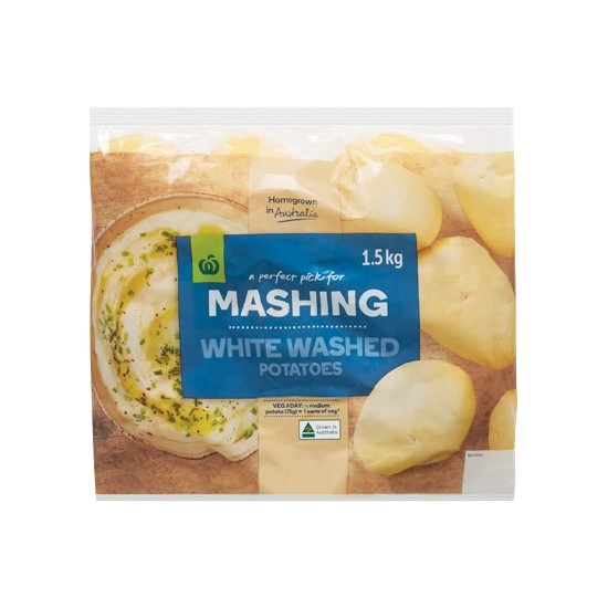 Australian Mashing Potatoes 1.5 kg Pack