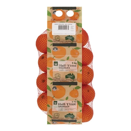 Australian Navel Oranges 3 kg Pack