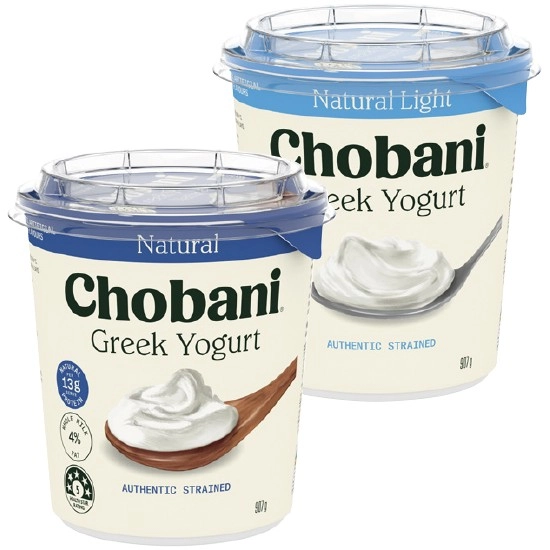 Chobani Greek Yogurt 907g