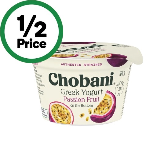 Chobani Greek Yogurt Pot or Pouch 140-160g – From the Fridge