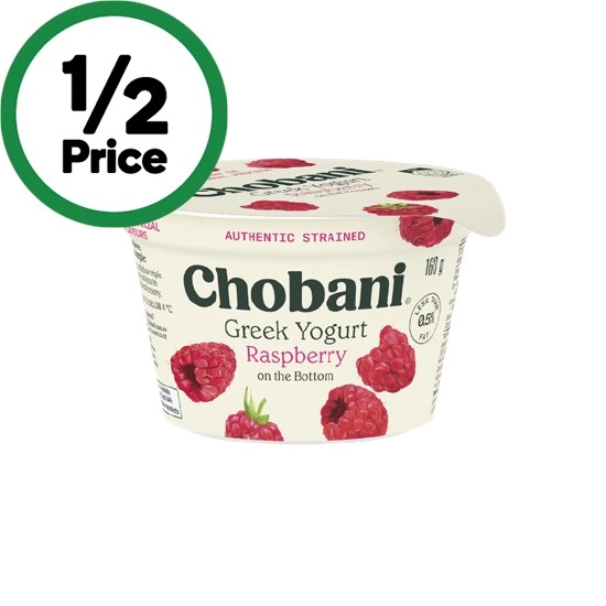 Chobani Greek Yogurt Pots 150-160g