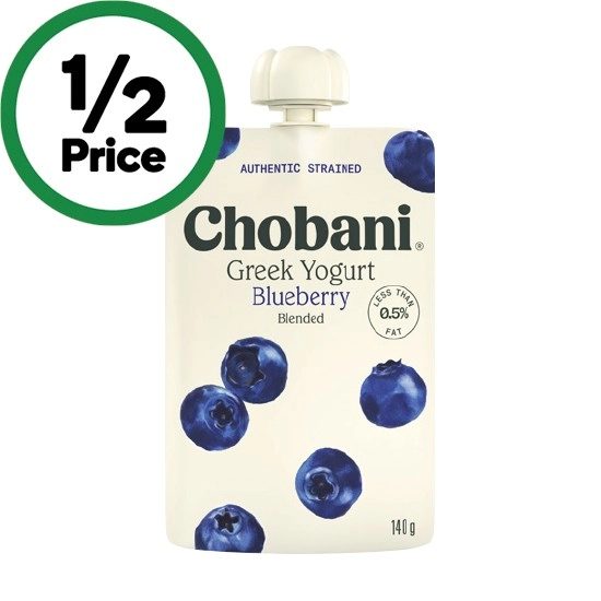 Chobani Greek Yogurt Pouch 140g