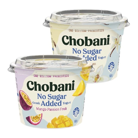 Chobani No Sugar Added Yogurt 680g