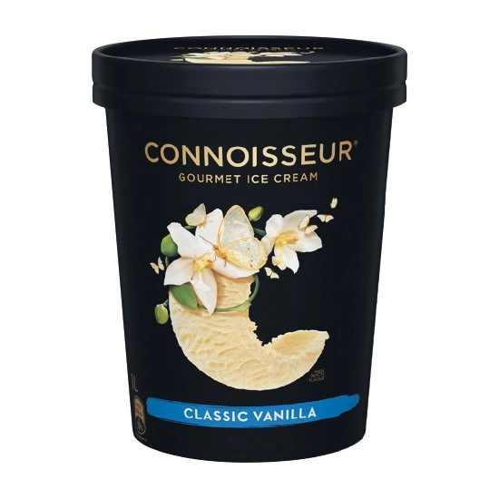 Connoisseur Ice Cream 1 Litre – From the Freezer