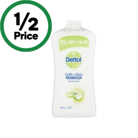 Dettol Antibacterial Hand Wash Refill 950ml