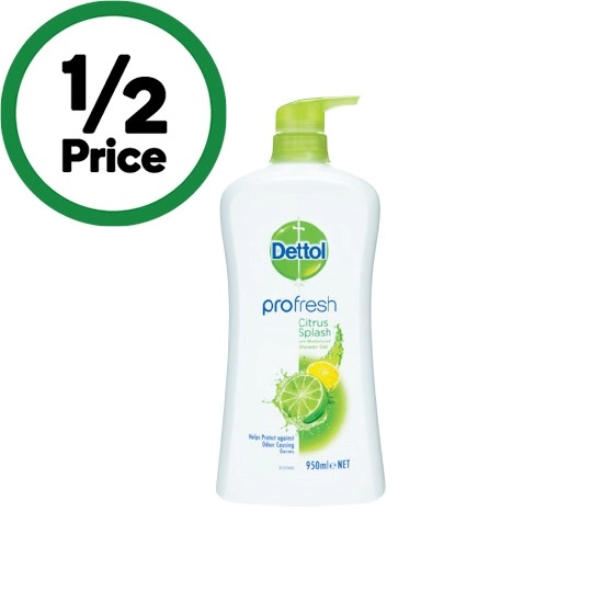 Dettol Profresh Shower Gel 950ml