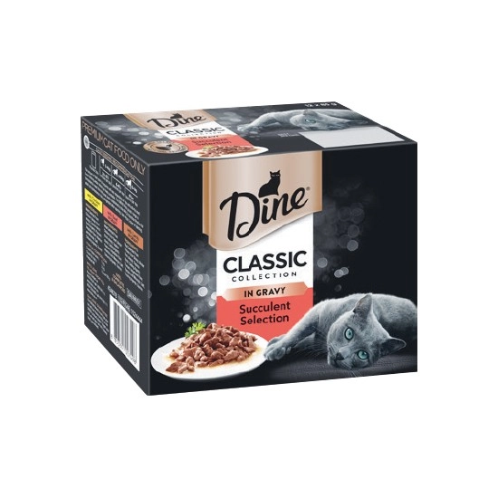 Dine Wet Cat Food Pk 12 x 85g