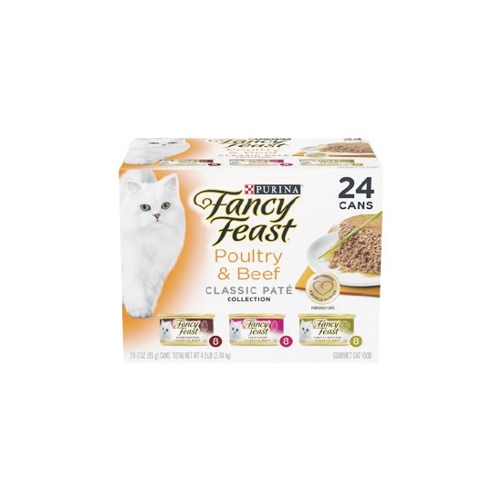 Fancy Feast Classics Cat Food Pk 24 x 85g