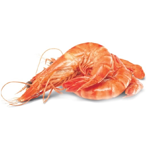 Fresh Large Cooked Australian Tiger Prawns