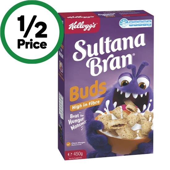 Kellogg’s Sultana Bran Buds 450g