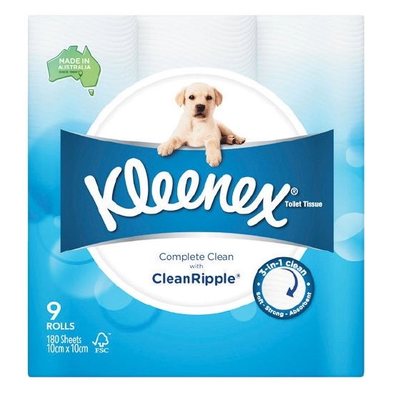 Kleenex Toilet Tissue Pk 9