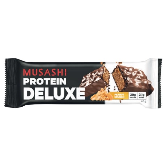 Musashi Deluxe Protein Bar 60g*