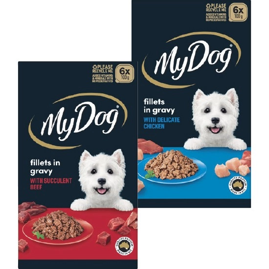 My Dog Wet Dog Food Pk 6 x 100g