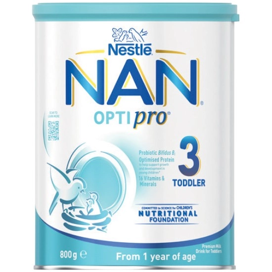 Nestle NAN Optipro Stage 3 Baby Formula 800g – Limit of 2 per Customer