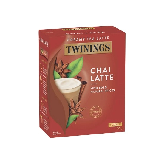 NEW Twinings Chai Latte Sachets Pk 10