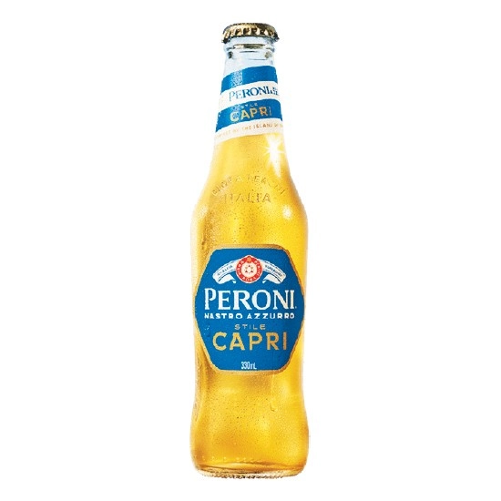 Peroni Nastro Azzurro Stile Capri Bottles 24x330ml