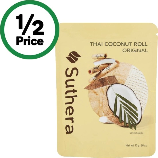 Suthera Coconut Roll 70g