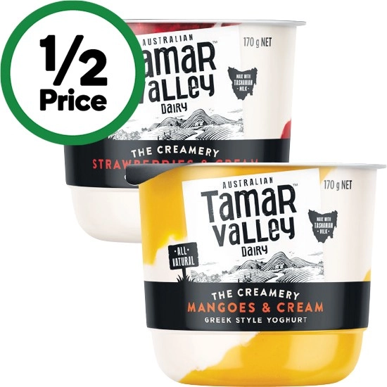 Tamar Valley Creamery Yoghurt 170g – From the Fridge