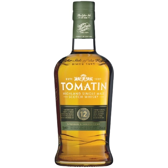 Tomatin 12YO Scotch Whisky 700ml