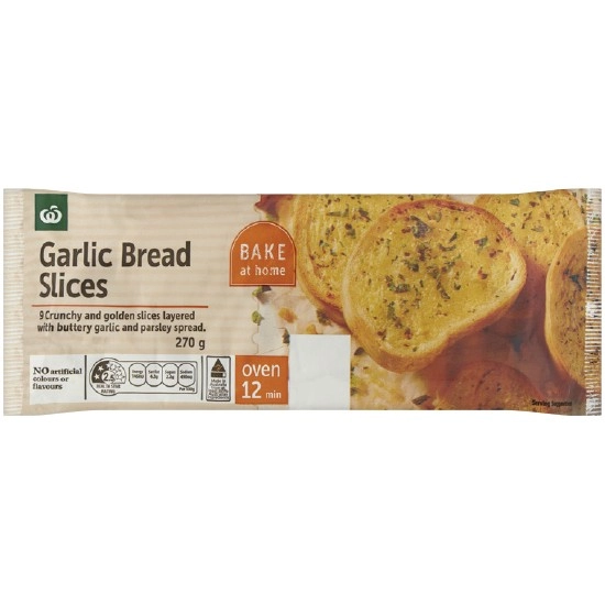 Woolworths Garlic Bread Slices 270g