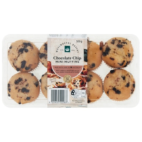 Woolworths Muffin Varieties Pk 4-8