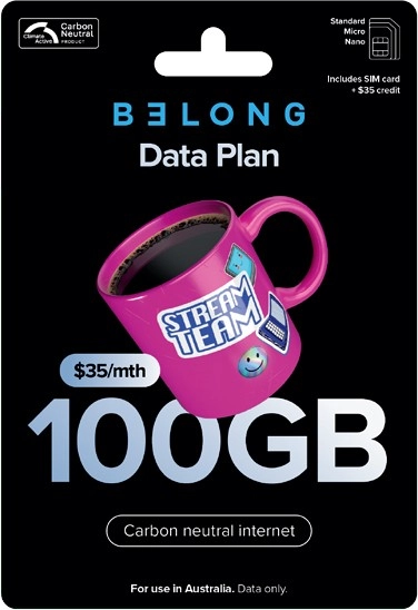 Belong $35 Data Plan