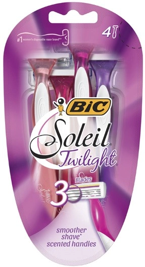 Bic Soleil Twilight Lavender Razors 4 Pack