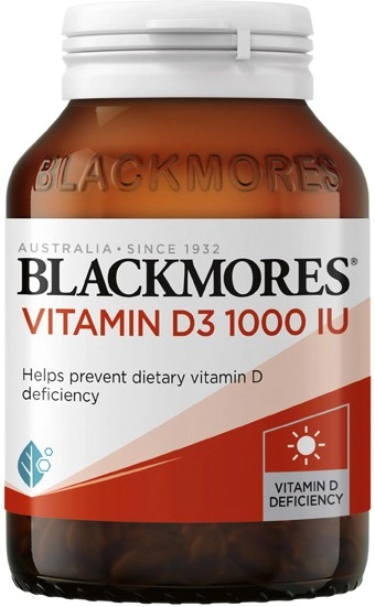 Blackmores Vitamin D3 1000IU Capsules 200 Pack