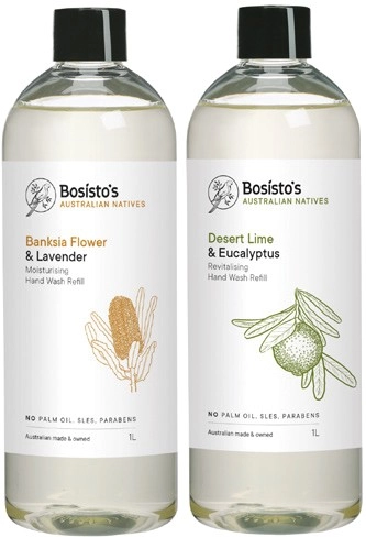 Bosisto's Hand Wash Refill 1 Litre