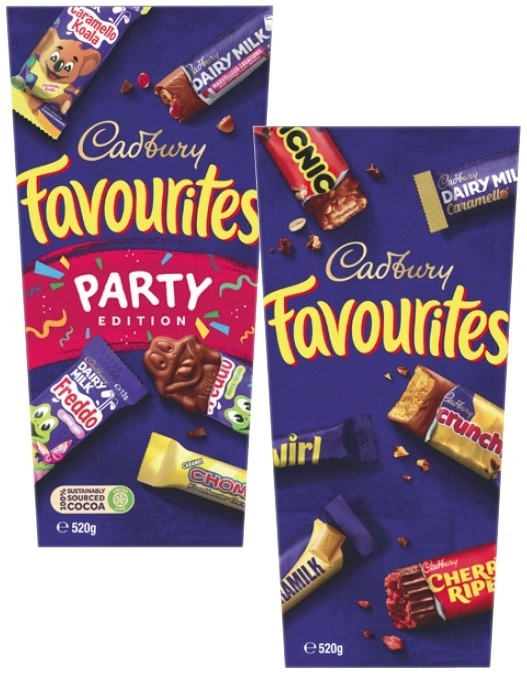 Cadbury Favourites 520g