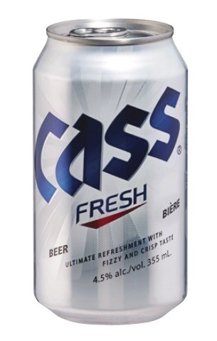 Cass Fresh Beer Cans 24x355mL