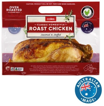 Coles Hot Roast RSPCA Approved Chicken