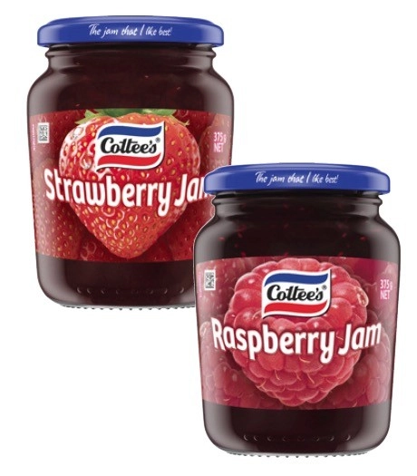 Cottee's Jam 375g